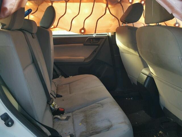 JF2SJAAC7EH494050 - 2014 SUBARU FORESTER 2 WHITE photo 6