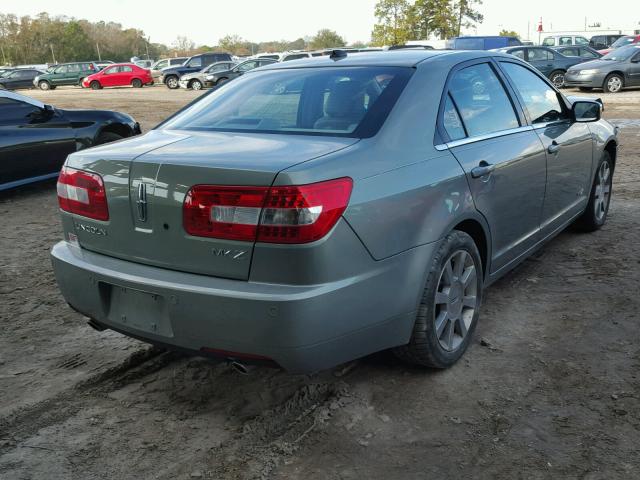 3LNHM26T29R602010 - 2009 LINCOLN MKZ GREEN photo 4