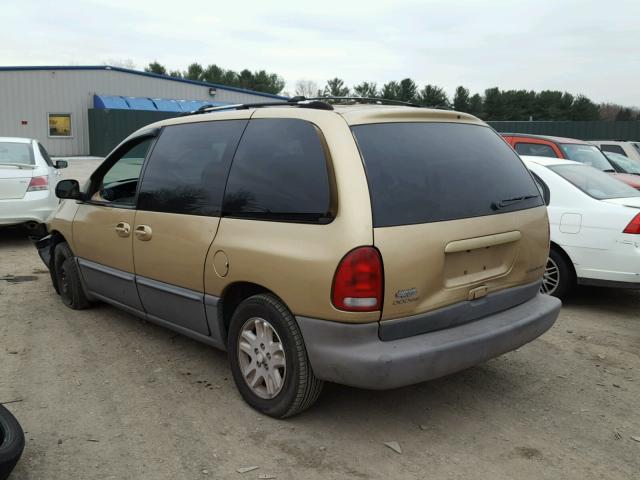 1B4GP55R6TB257958 - 1996 DODGE CARAVAN LE GOLD photo 3