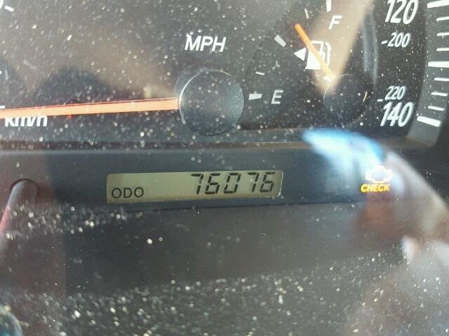 4T1BF32K44U064737 - 2004 TOYOTA CAMRY LE შავი ფოტო 8