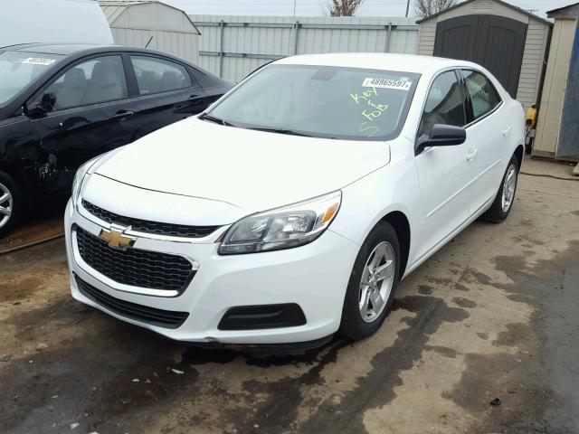 1G11B5SL8EF189867 - 2014 CHEVROLET MALIBU LS WHITE photo 2