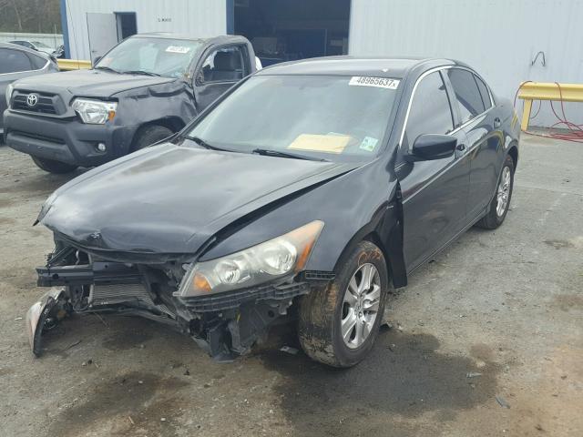 JHMCP26468C053325 - 2008 HONDA ACCORD LXP BLACK photo 2