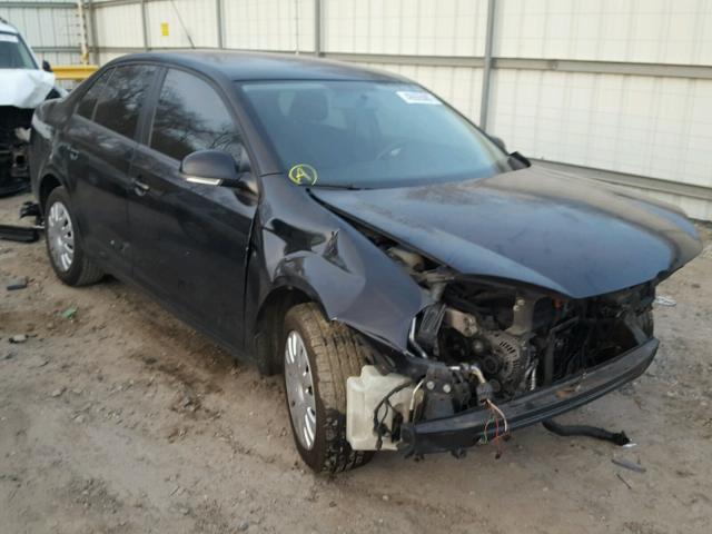 3VWJM71K89M027407 - 2009 VOLKSWAGEN JETTA S BLACK photo 1