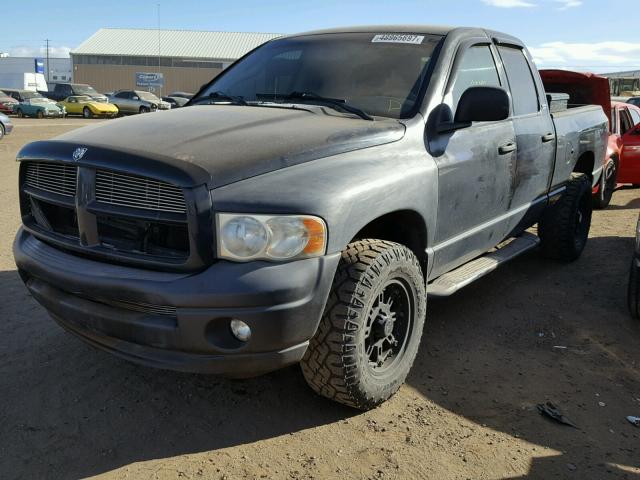 1B7HU18Z92J112762 - 2002 DODGE RAM 1500 BLACK photo 2