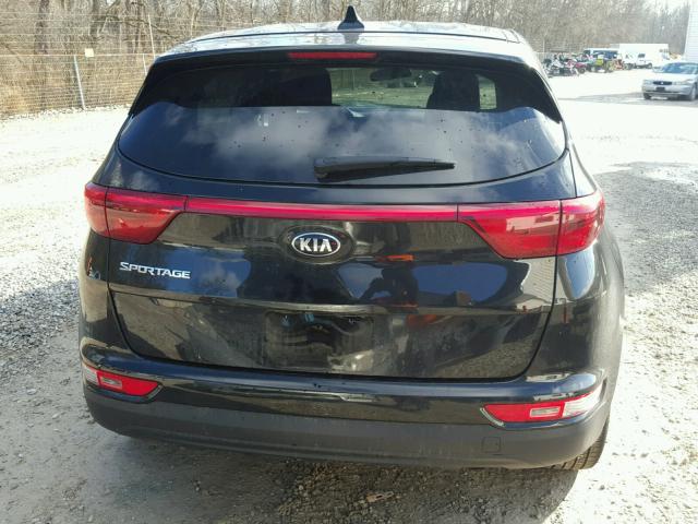 KNDPMCAC2H7082412 - 2017 KIA SPORTAGE L BLACK photo 10