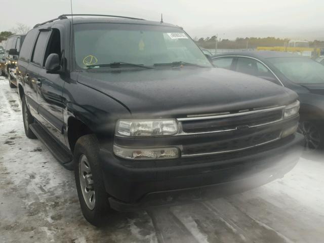 3GNFK16Z42G170559 - 2002 CHEVROLET SUBURBAN K BLACK photo 1