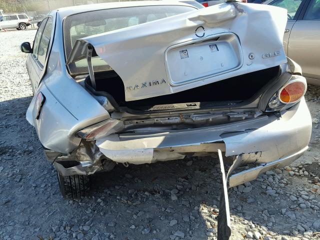 JN1DA31A93T404895 - 2003 NISSAN MAXIMA GLE SILVER photo 9