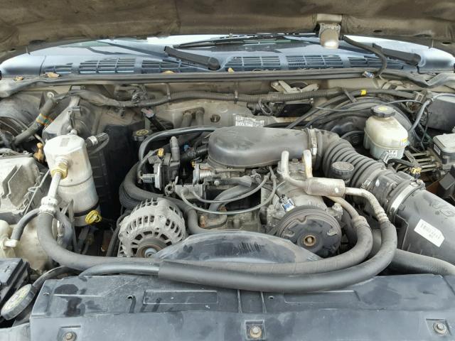 1GCDT13W12K141505 - 2002 CHEVROLET S TRUCK S1 TAN photo 7