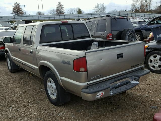 1GCDT13W12K141505 - 2002 CHEVROLET S TRUCK S1 TAN photo 9