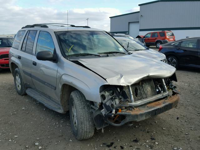 1GNDT13SX32161774 - 2003 CHEVROLET TRAILBLAZE SILVER photo 1