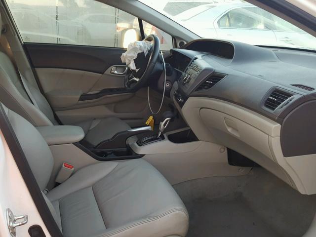 2HGFB2F96CH517441 - 2012 HONDA CIVIC EXL 白色 照片 5