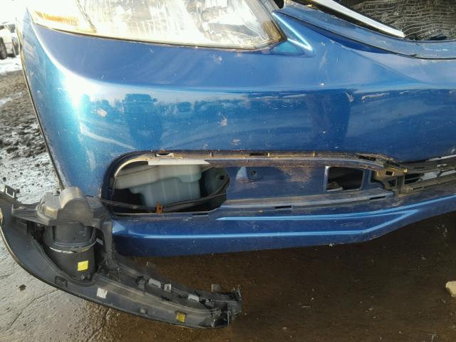 2HGFB6E5XDH700400 - 2013 HONDA CIVIC SI BLUE photo 10