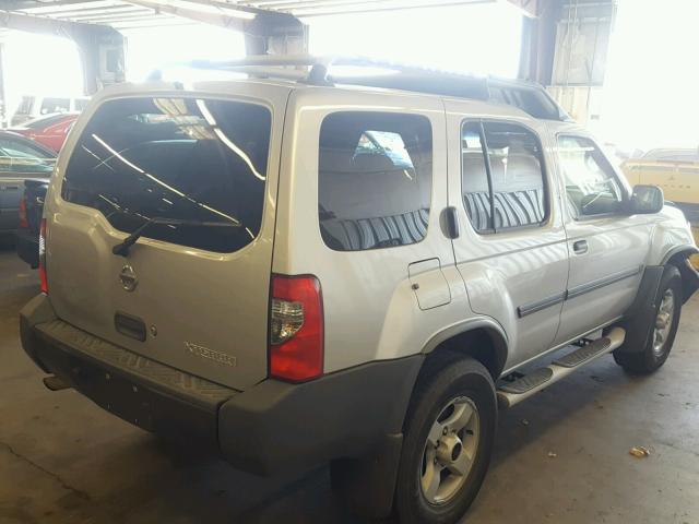 5N1ED28Y64C641329 - 2004 NISSAN XTERRA XE SILVER photo 4