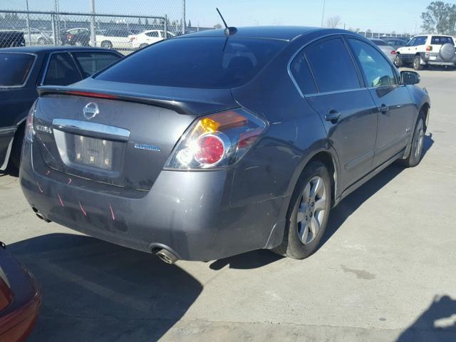 1N4CL21E19C155751 - 2009 NISSAN ALTIMA HYB GRAY photo 4