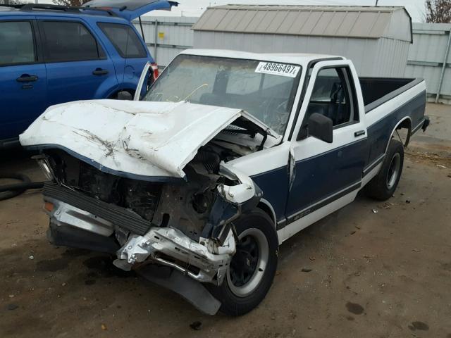 1GCCS14R4M8280731 - 1991 CHEVROLET S TRUCK S1 TWO TONE photo 2