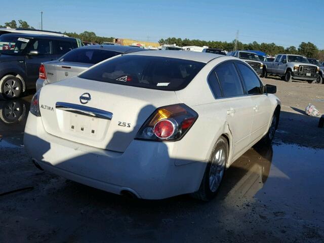 1N4AL2AP0AN401822 - 2010 NISSAN ALTIMA BAS WHITE photo 4