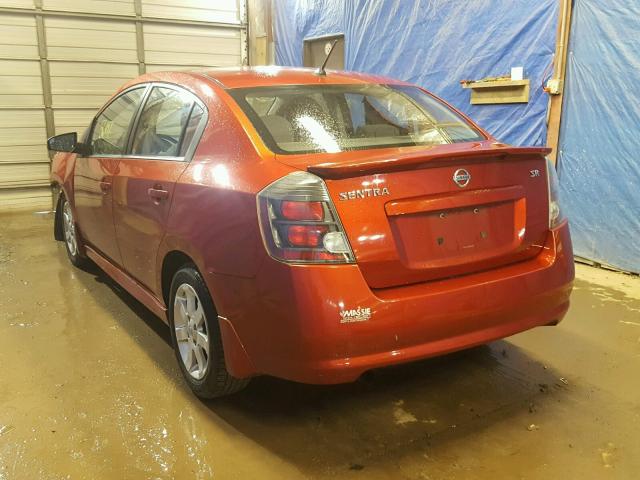 3N1AB6AP6BL617988 - 2011 NISSAN SENTRA 2.0 RED photo 3