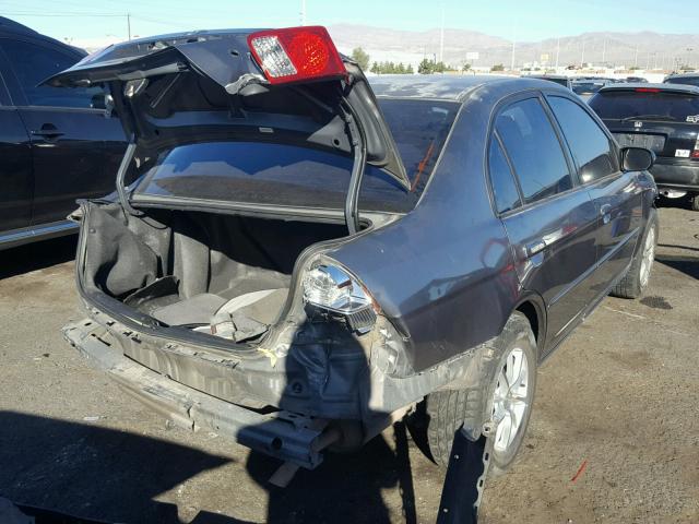 2HGES15504H575292 - 2004 HONDA CIVIC LX GRAY photo 4