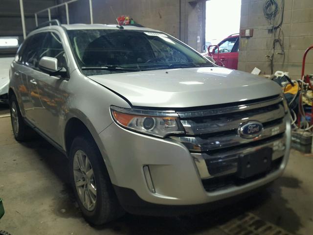 2FMDK4KC9EBA72147 - 2014 FORD EDGE LIMIT SILVER photo 1