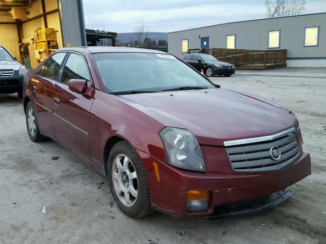 1G6DM57N430117611 - 2003 CADILLAC CTS MAROON photo 1