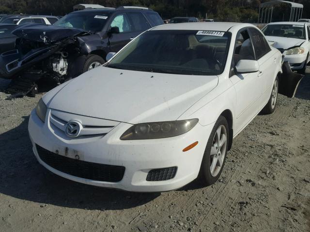 1YVHP80D065M16331 - 2006 MAZDA 6 S WHITE photo 2