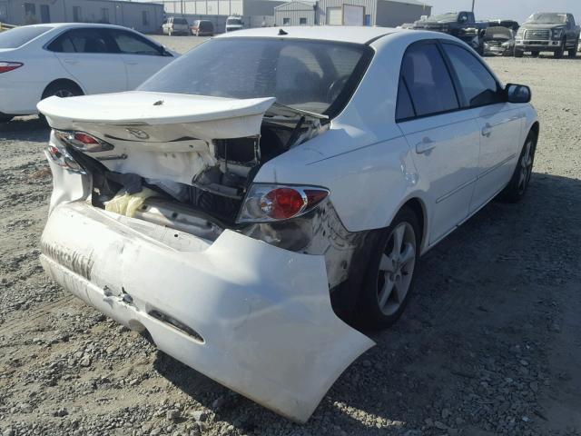 1YVHP80D065M16331 - 2006 MAZDA 6 S WHITE photo 4