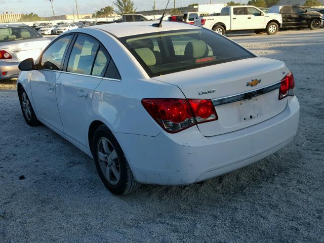 1G1PC5SB2D7221137 - 2013 CHEVROLET CRUZE LT WHITE photo 3