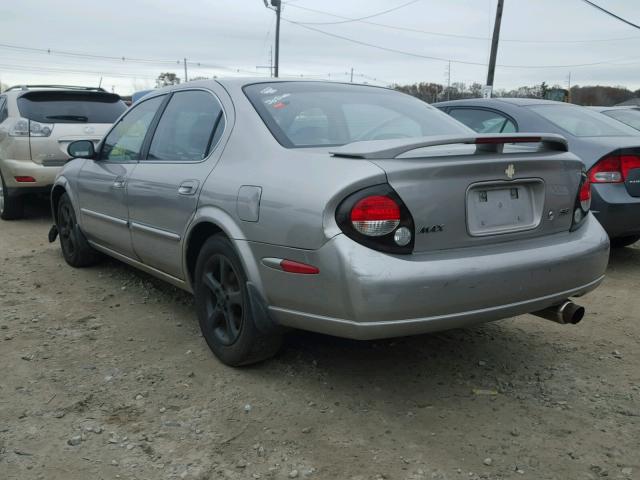 JN1CA31DXYT745140 - 2000 NISSAN MAXIMA GLE GRAY photo 3