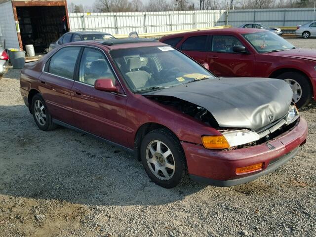 1HGCD5551SA103817 - 1995 HONDA ACCORD EX BURGUNDY photo 1