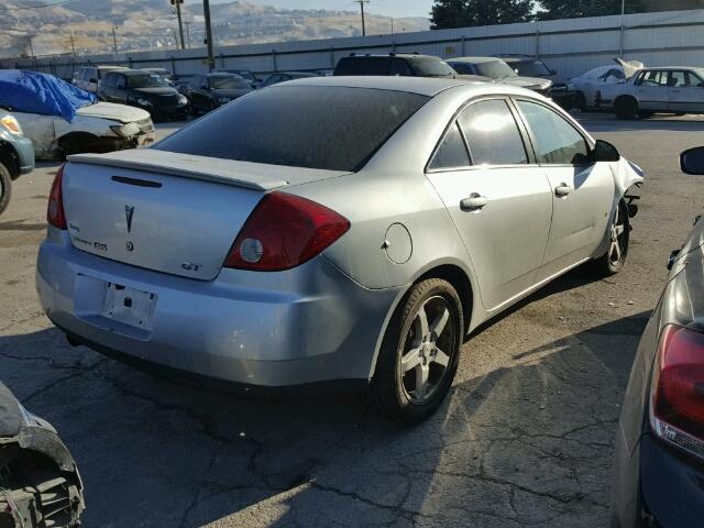 1G2ZH57NX94112233 - 2009 PONTIAC G6 GT SILVER photo 4