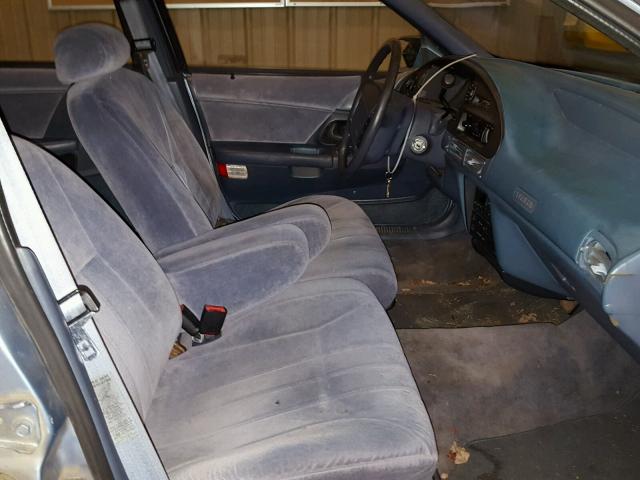 1FACP50U9NA156747 - 1992 FORD TAURUS L BLUE photo 6