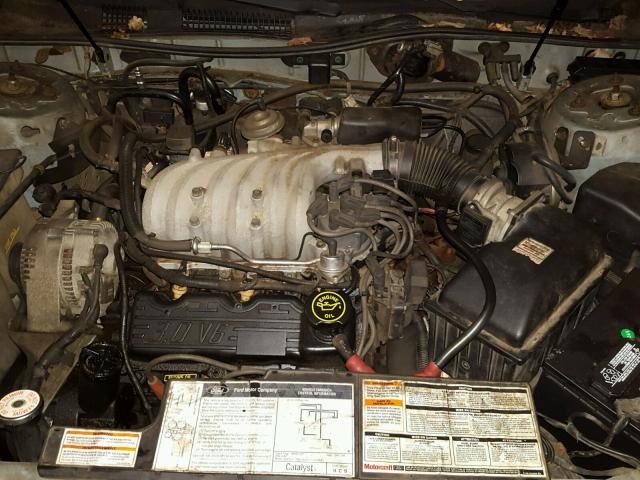 1FACP50U9NA156747 - 1992 FORD TAURUS L BLUE photo 7