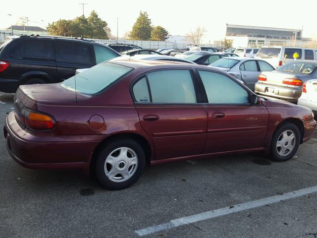 1G1NE52J816177915 - 2001 CHEVROLET MALIBU LS MAROON photo 4