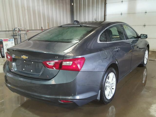 1G1ZE5ST7GF343580 - 2016 CHEVROLET MALIBU LT CHARCOAL photo 4