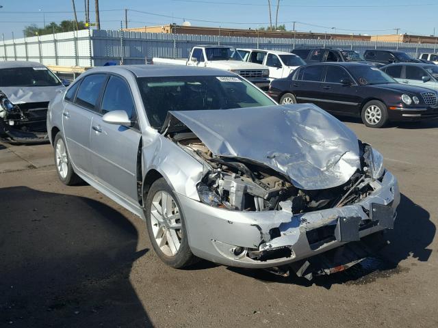 2G1WC5E36D1115318 - 2013 CHEVROLET IMPALA LTZ SILVER photo 1