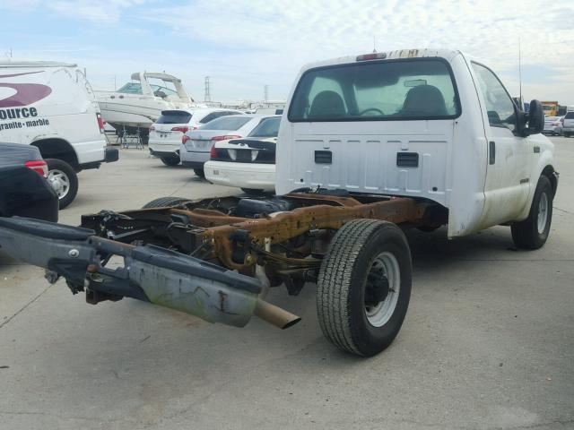 1FTSF30F5YEE07484 - 2000 FORD F350 SRW S WHITE photo 4