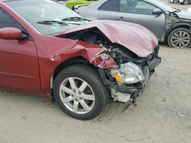 1N4BA41E35C841443 - 2005 NISSAN MAXIMA SE RED photo 9