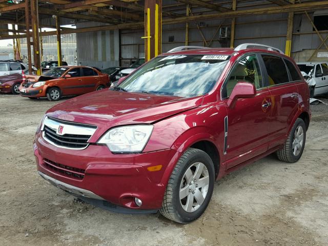 3GSCL53778S557278 - 2008 SATURN VUE XR RED photo 2