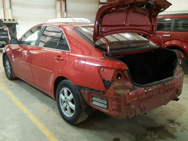 4T4BF3EK8AR041653 - 2010 TOYOTA CAMRY BASE RED photo 3