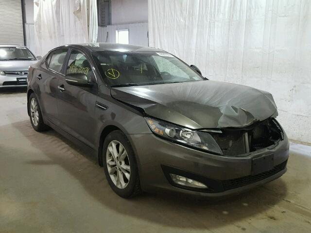 5XXGN4A65CG059462 - 2012 KIA OPTIMA EX GRAY photo 1