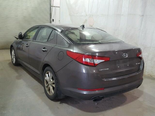 5XXGN4A65CG059462 - 2012 KIA OPTIMA EX GRAY photo 3