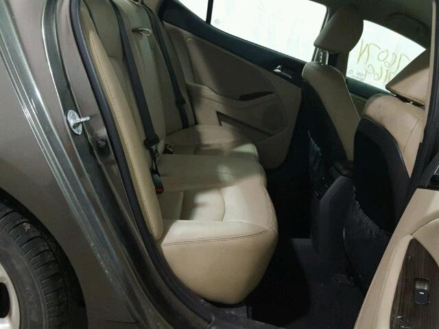 5XXGN4A65CG059462 - 2012 KIA OPTIMA EX GRAY photo 6