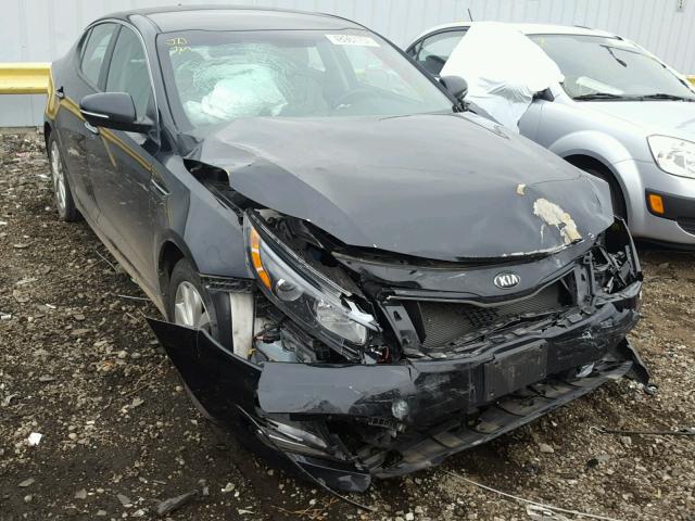 5XXGN4A77FG455115 - 2015 KIA OPTIMA EX BLACK photo 1