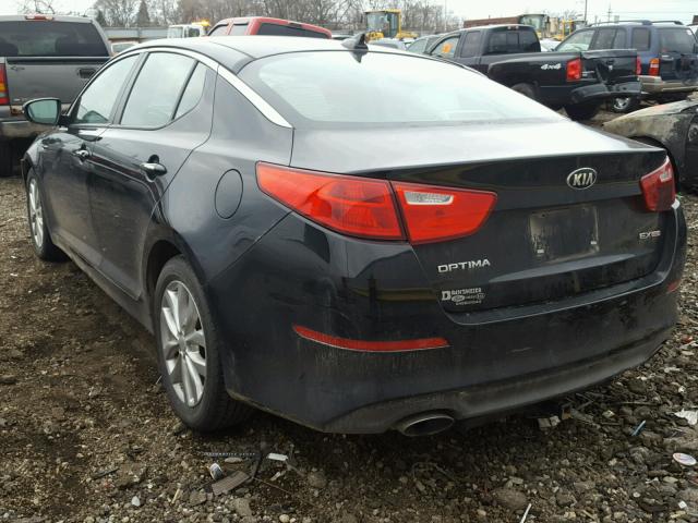 5XXGN4A77FG455115 - 2015 KIA OPTIMA EX BLACK photo 3