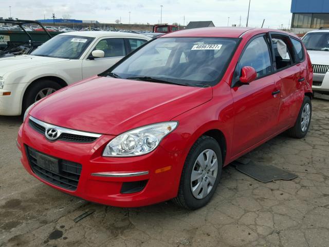 KMHDB8AE6AU053697 - 2010 HYUNDAI ELANTRA TO RED photo 2