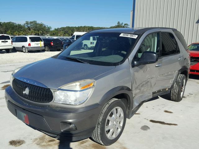 3G5DA03E55S560934 - 2005 BUICK RENDEZVOUS GRAY photo 2