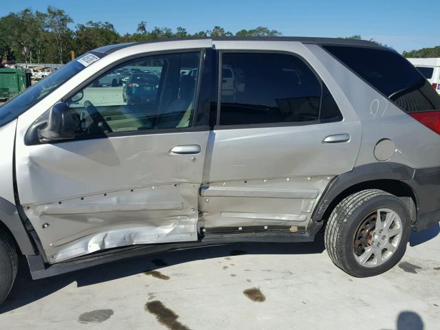 3G5DA03E55S560934 - 2005 BUICK RENDEZVOUS GRAY photo 9