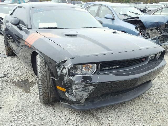 2C3CDYBT9CH171437 - 2012 DODGE CHALLENGER BLACK photo 1