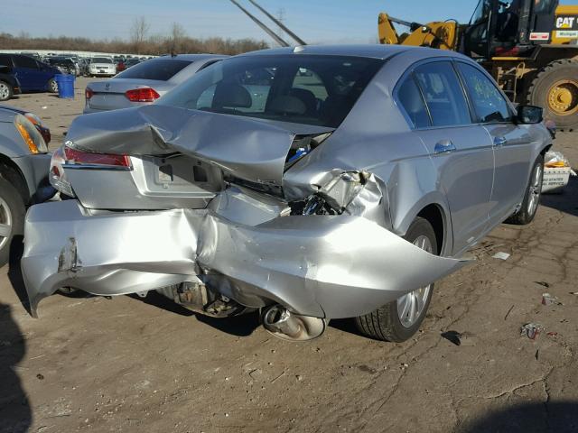 1HGCP3F80CA800711 - 2012 HONDA ACCORD EXL SILVER photo 4