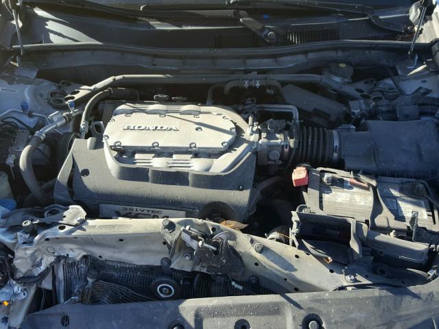 1HGCP3F80CA800711 - 2012 HONDA ACCORD EXL SILVER photo 7